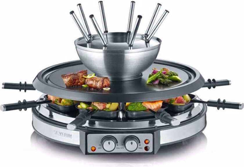 RG 2348 Raclette Fondue 1900W (8 personer)