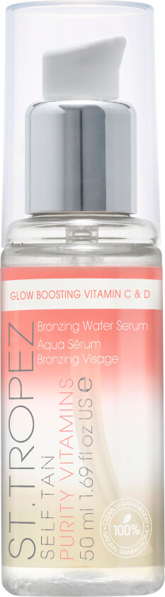 Self Tan Purity Vitamins Bronzing Water Serum, 50 ml