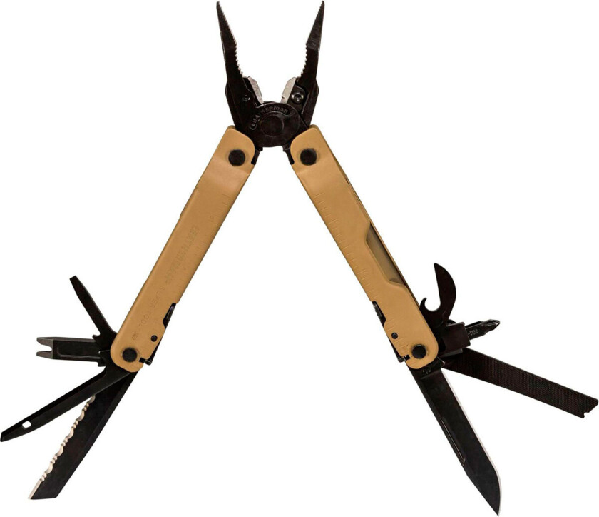 Leatherman Super Tool 300M Multiverktøy (18 verktøy) Coyote Tan