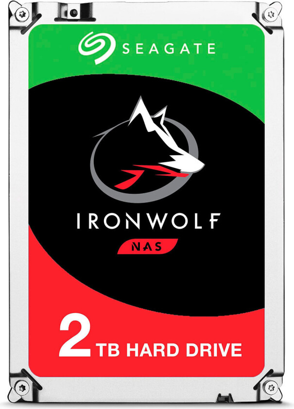 2TB IronWolf ST2000VN004 NAS HDD - 5900RPM - 3,5tm