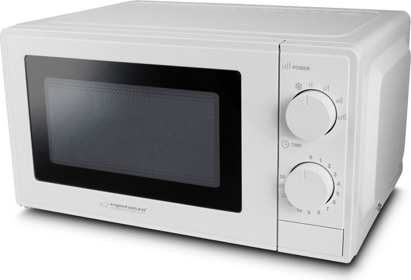Esperanza EKO011W Mikrobølgeovn 1100W (20 Liter) Hvit