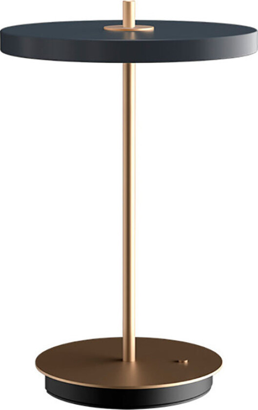 Umage Asteria Move bordlampe - 30,6 cm (3000K) svart/messing