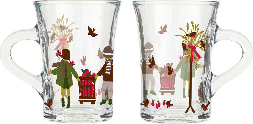 Christmas glass for varme juledrikker 24 cl 2-pakning 2022