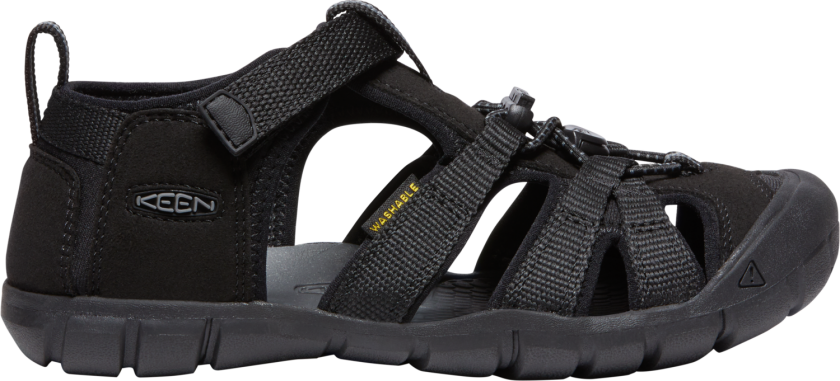 Bilde av Keen Kids' Seacamp II Cnx Sandals 36, Black/Grey