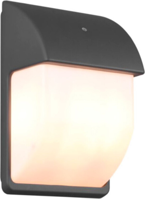 Trio Mersey utendørs vegglampe m/nummer - 27,5 cm (40W) antrasitt