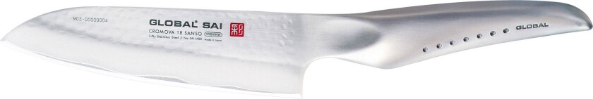 SAI-M03 Santokukniv 13,5 cm rustfritt stål