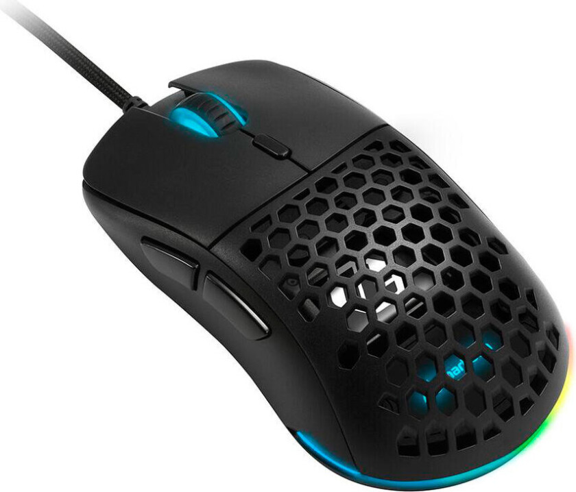 Sharkoon Shark Light 180 Gaming mus (USB) Svart