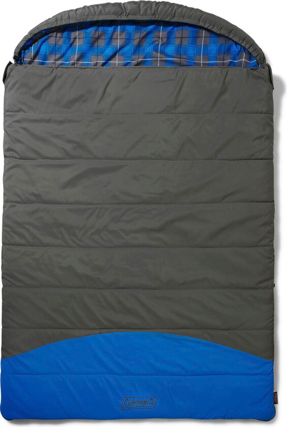 Coleman Basalt Sovepose for 2 personer (225x150cm) Grå/blå