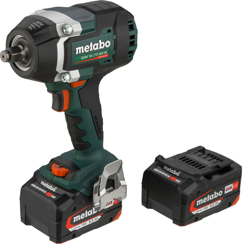 Bilde av Metabo SSW 18 LTX 800 BL TrÃ¥dlÃ¸s slagskrutrekker m/batteri (18V)