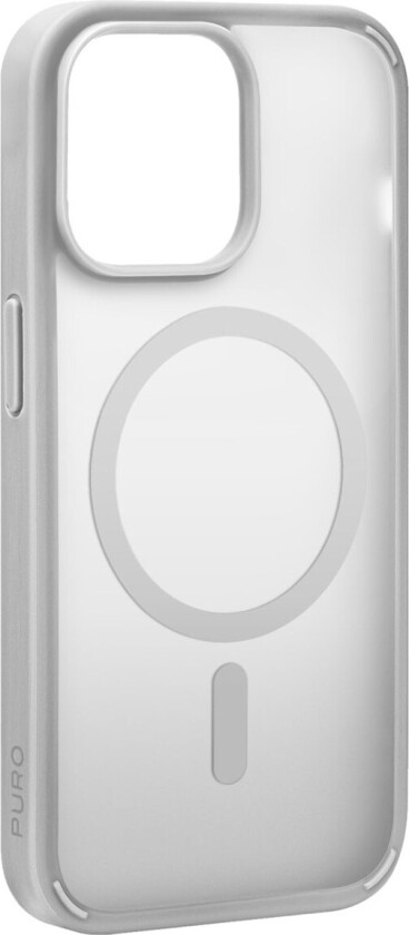 Gradient Mag-deksel til iPhone 15 Pro Max (6.7tm) Sølv