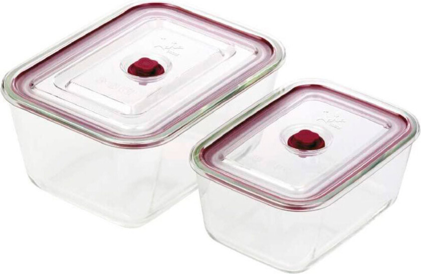 Jata Matoppbevaringsbokser m/lokk (800/3000ml) 2pk