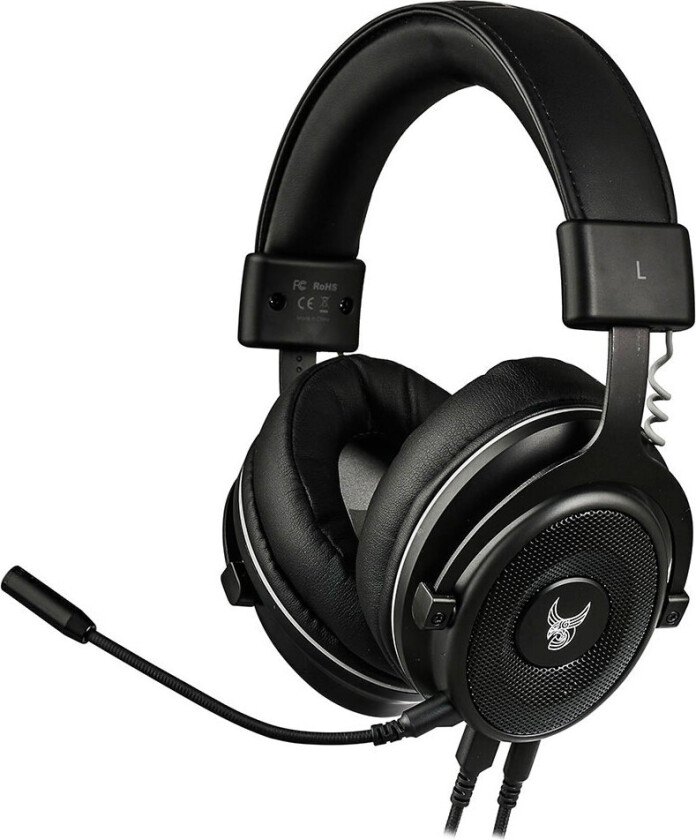 Gaming Headset m/LED (7.1 Surround) L33T Huginn