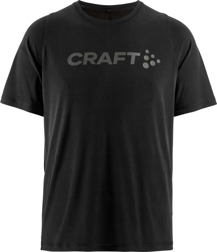 Men's Core Essence Bi-Blend Tee S, Black-Granite