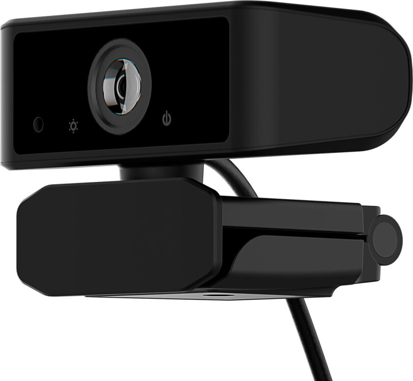 Webkamera 2K m/mikrofon (Tripod) Deltaco Office