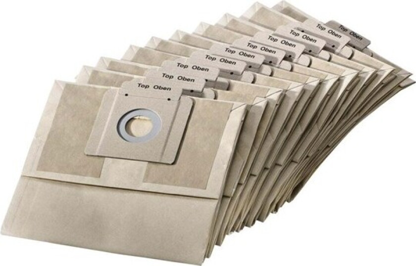 Kärc Papierfiltertüten 10Stück BV 5/1 LP | 6.904-4