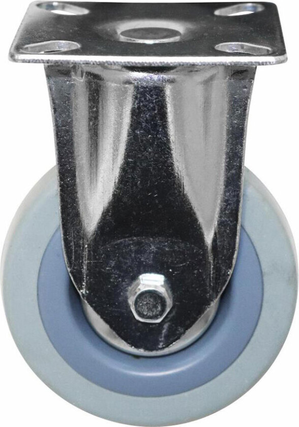 Bilde av Faste møbelhjul (75 mm) Grå gummi