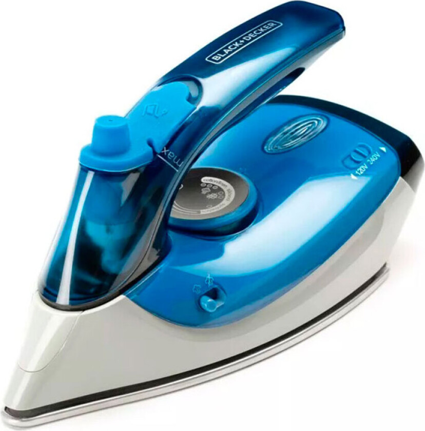 Black+Decker BXIR1000E Reisedampstrykejern 40 ml (100W)