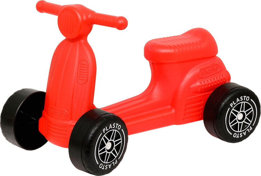 Plasto Løpescooter - 22cm (1 år+) Rød