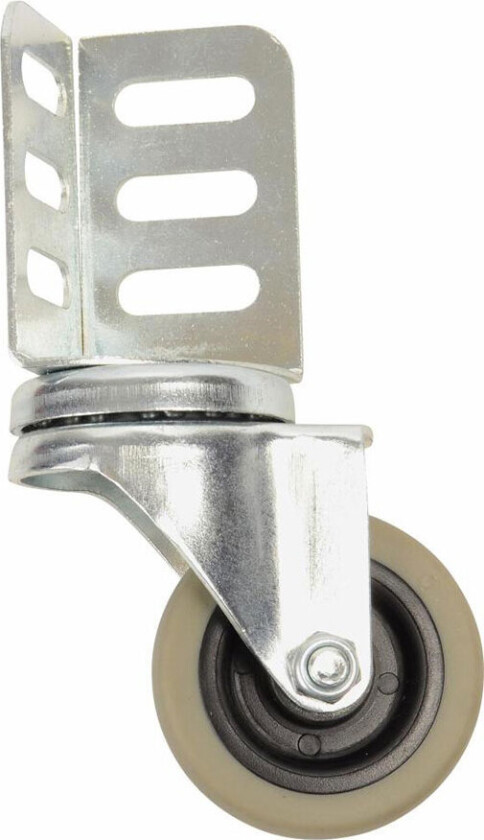 Bilde av Svingbare møbelhjul m/vertikal feste (50 mm)