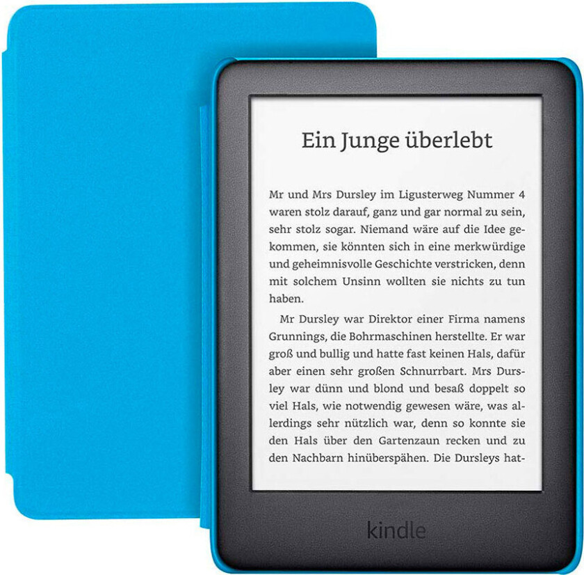 Kindle 10 Kids E-bokleser 6tm (8GB) Blå
