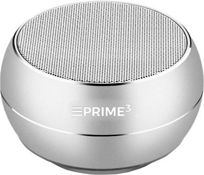 Prime3 Bluetooth Høyttaler - 3W (5 timer) Sølv