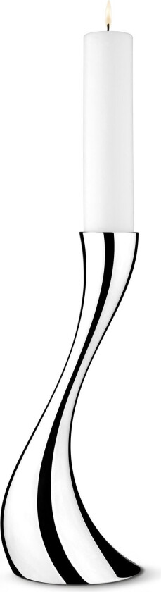 Cobra Floor Candleholder Stainless Steel Mirror Small