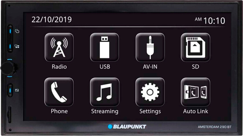 AMSTERDAM 290BT Bilradio m/Bluetooth