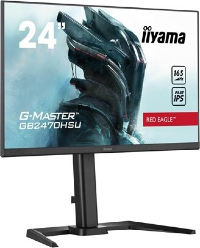 24" iiyama G-MASTER Red Eagle GB2470HSU-B5 - LED monitor - Full HD (1080p) - 24" - 1 ms - Skjerm