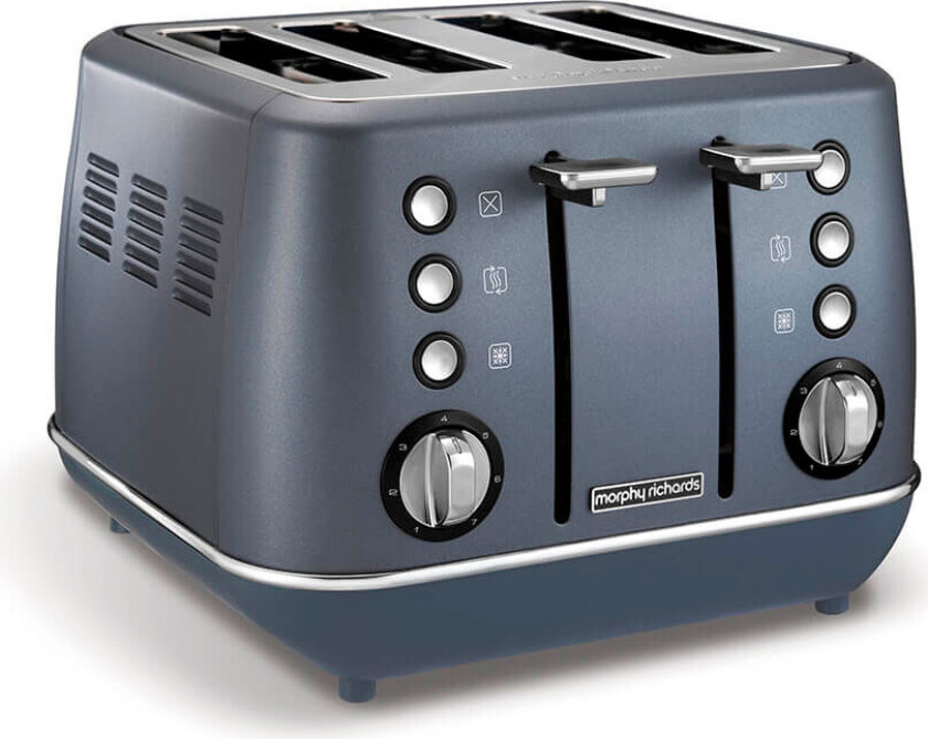Morphy Richards Evoke Brødrister (4 skiver) Blå