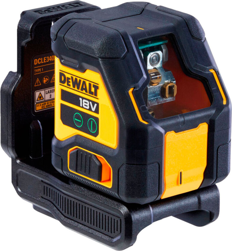 DCLE34021N-XJ trådløs linjelaser uten batteri - 55m (grønn laser)