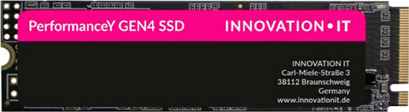 InnovationIT PerformanceY Gen4 SSD-harddisk 512 GB - M.2 PCIe 4.0x4 (NVMe)