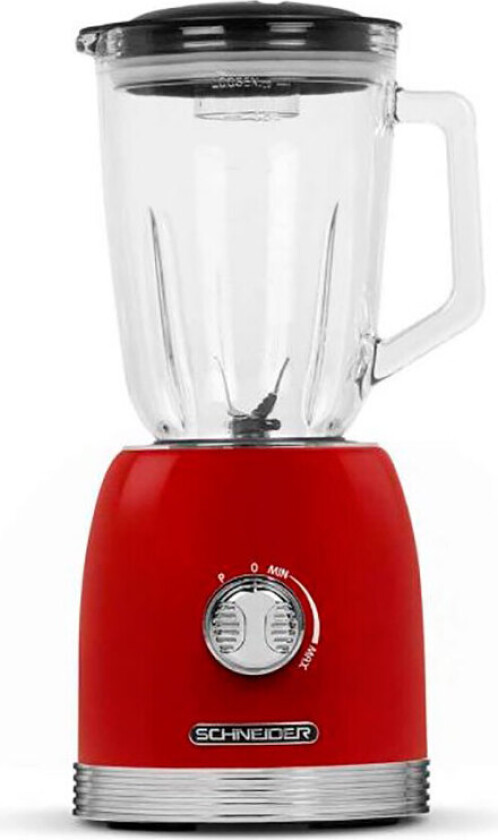 Schneider SCBL15R Blender 800W (1,5 liter) Rød