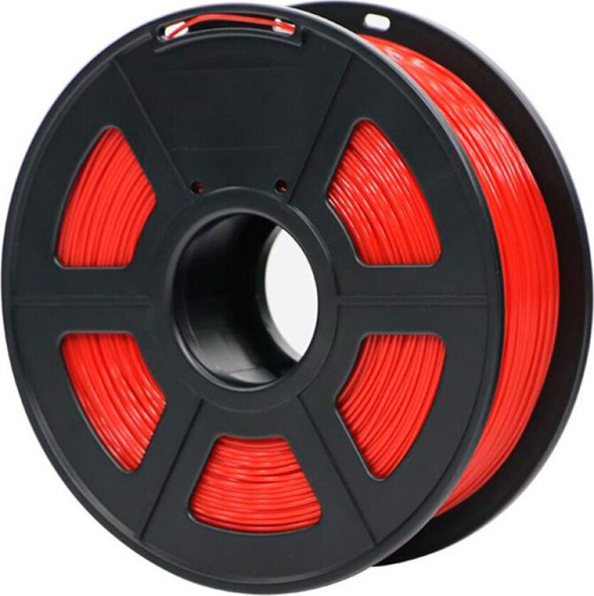 PETG-filament - 1 kg (1,75 mm) Rød