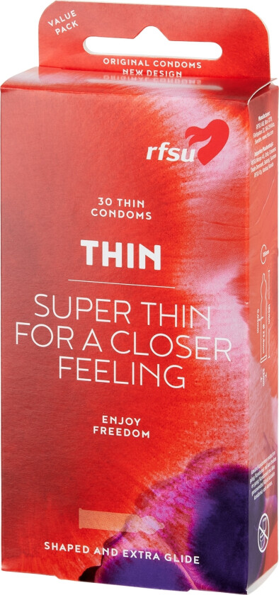 Rfsu Thin kondom, 30 stk