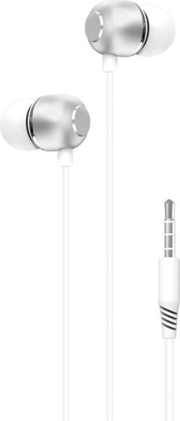 XO EP26 In-Ear Hodetelefoner (3,5 mm) Hvit