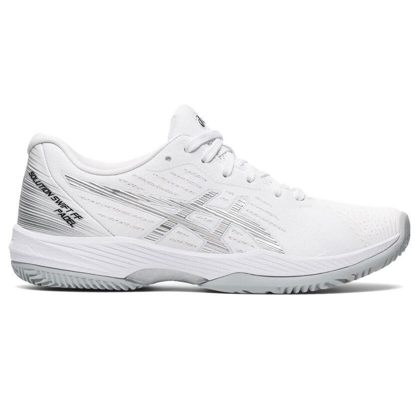 Asics Solution Swift FF Padel, padelsko, dame WHITE/PURE SILVER