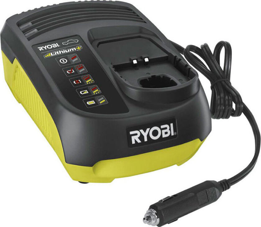 Ryobi RC18118C ONE+ batterilader for bil (12V)