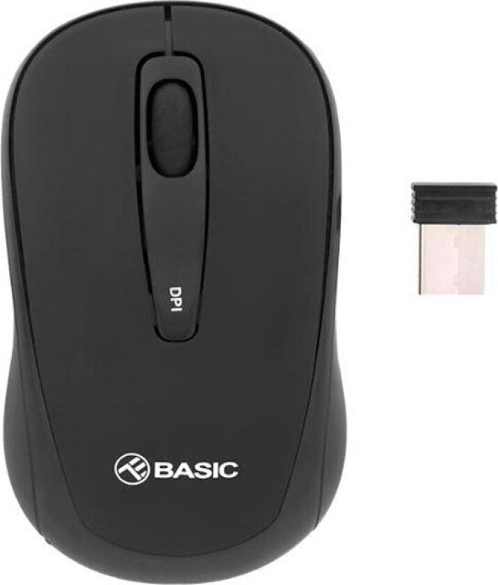 Tellur Basic trådløs mus (USB) Mørkegrå