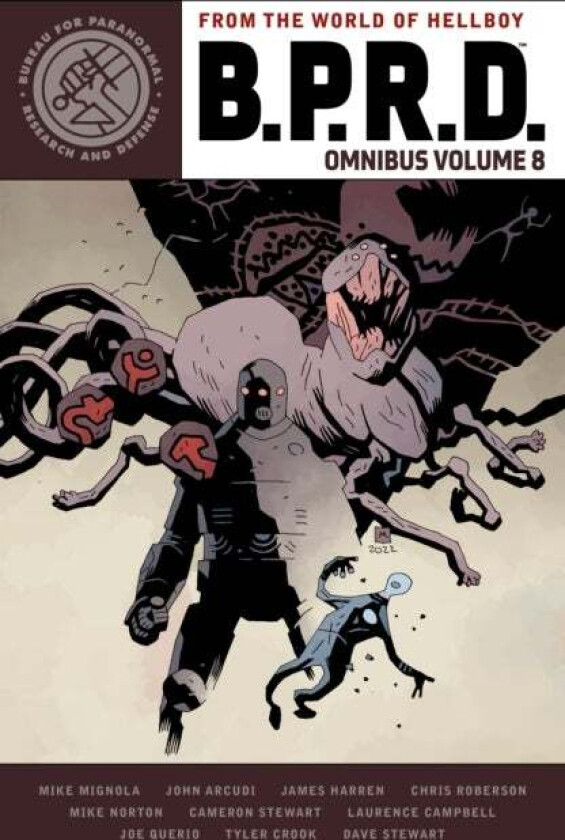B.P.R.D. Omnibus Volume 8 Av Mike Mignola, John Arcudi, James Harren