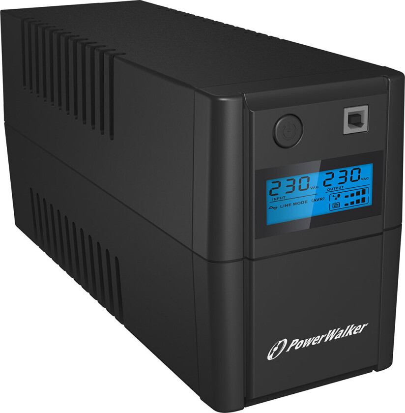 PowerWalker VI 650 SHL IEC 650VA 360W Outputs: 4x IEC C13