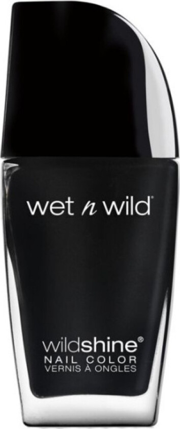 Wet N Wild Wild Shine Nail Color Black Creme