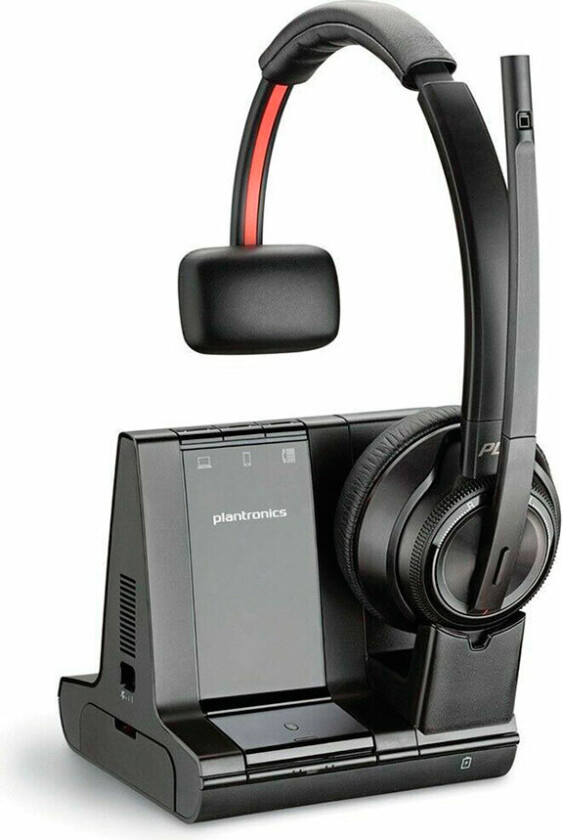 Savi 8210 Office Monaural Microsoft Hodesett Optimert For Ms Teams Mono Svart