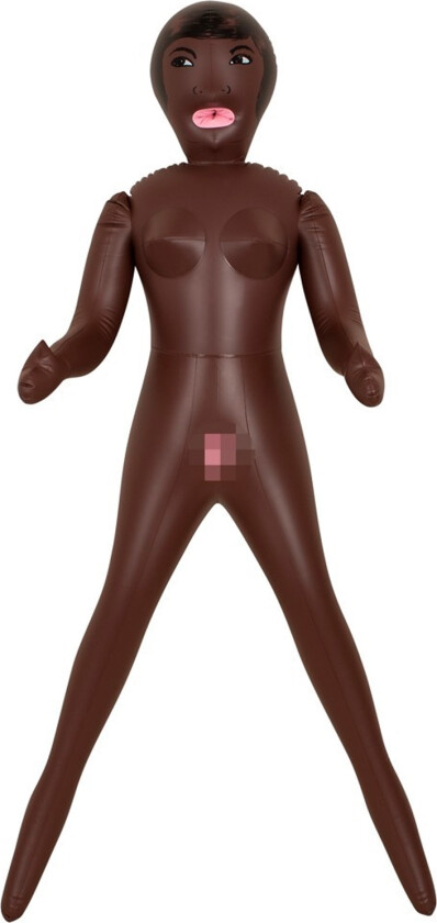 African Queen Lovedoll Sexdukke - Brun