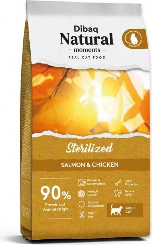Cat Sterilized Salmon and Chicken Tørrfôr til katt 7 kg
