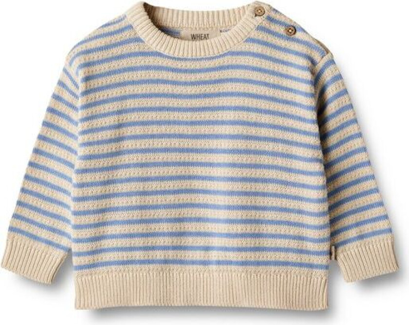 - Genser Strikket Azure Stripe