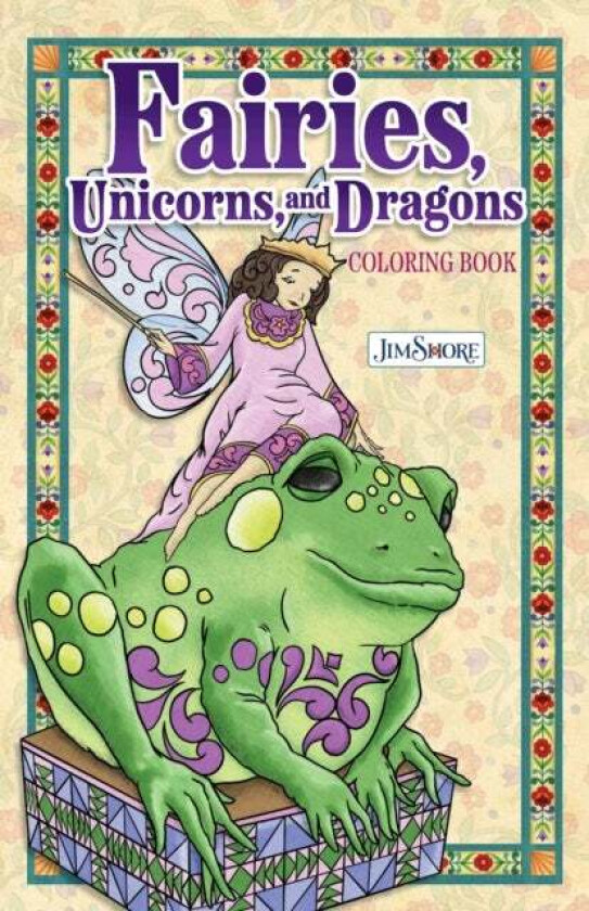 Jim Shore Fairies, Gnomes & Dragons Coloring Book av Jim Shore