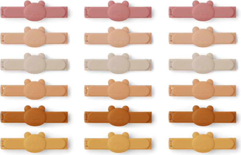 - Poseklyper Gonzo Mr Bear Rose Mix