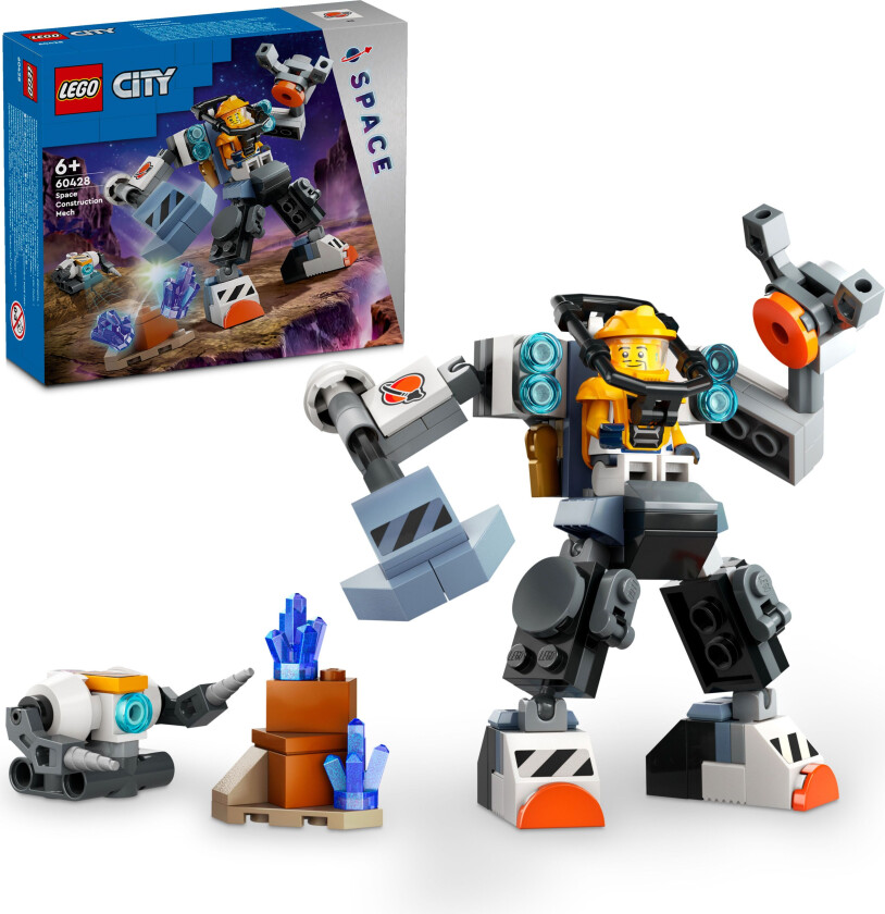 City - Anleggsrobot i verdensrommet 60428