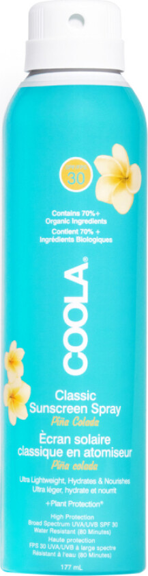 Coola Classic Spray SPF30 Pina Colada 177ml