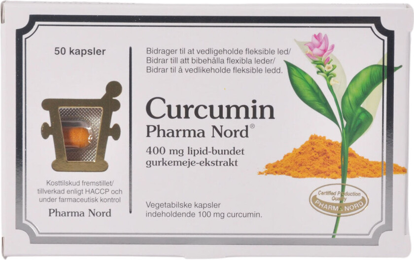 Curcumin - 50 Kapslar